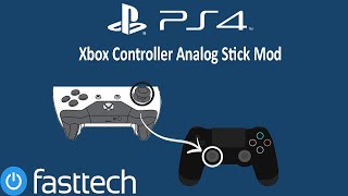 Xbox One Analog Stick Mod for PS4 Controllers [upl. by Etterraj332]