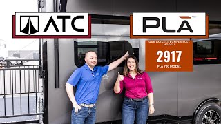 Take a Tour of the 2024 ATC Plā 700 2917 Toy Hauler RV [upl. by Celka]