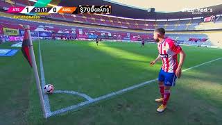 Gol de G Berterame  Atlas 1  1 San Luis  Liga MX  Clausura 2021  Jornada 9  LIGA BBVA MX [upl. by Andrews]