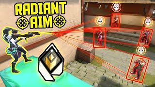 THE POWER OF RADIANT AIM 8  VALORANT [upl. by Aneleh]