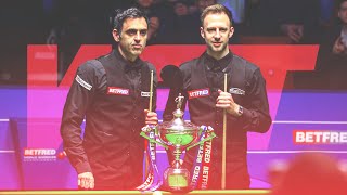 Ronnie OSullivan vs Judd Trump  Final Highlights  2022 Betfred World Championship [upl. by Bondy]