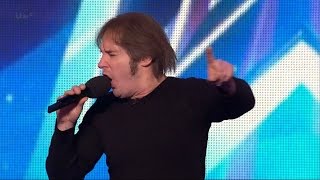 Britains Got Talent 2015 S09E07 Andrew Fleming Awesome Comedic Singing Impersonator [upl. by Rockel]