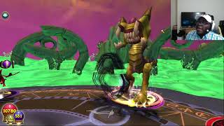 WHERES THE RESHUFFLE Wizard101 The Devourer Full Boss Battle [upl. by Akselav935]