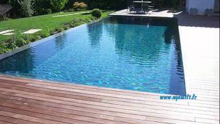 aqualift piscine fond mobile INTIMA LAKESIDE MINERAL [upl. by Bradeord]