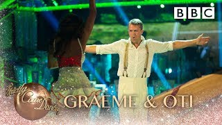 Graeme Swann amp Oti Mabuse dance the Samba to Soul Limbo  BBC Strictly 2018 [upl. by Ggerk]