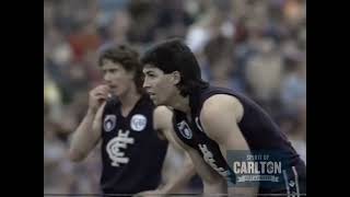 Stephen Kernahan 1990  Carlton Football Club Past Player [upl. by Parrisch]