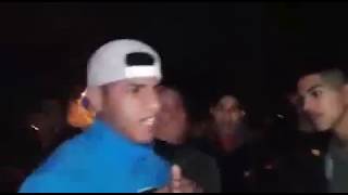 BATALLA DE RAP TERMINA A LAS PIÑAS [upl. by Anot]