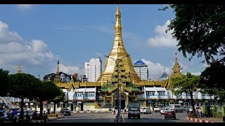 Walking in Yangon Myanmar [upl. by Adnoved84]