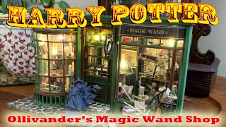 I Spent 30 Days Building Ollivanders Magic Wand Shop Miniature and Heres What Happened [upl. by Clellan]