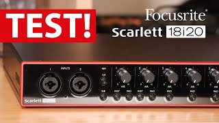 Focusrite Scarlett 18i20 3Gen TESTREVIEW [upl. by Fechter]