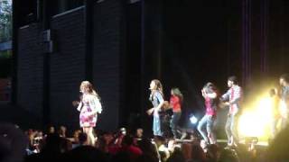 Cant Back Down  Camp Rock Cast  Camp Rock Tour 2010 [upl. by Comyns]