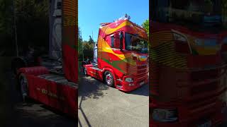 SCANIA 590S Spedition Hans Kirn  Schwarzwald Modelltruck Festival Baiersbronn 2024 [upl. by Stone]