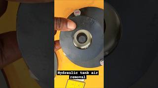 Hydraulic tank air removal [upl. by Nirrek]