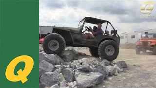 Jeep Willys with 35quot tires on the rocks York PA [upl. by Ayrotal780]