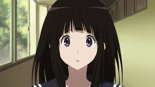 Chitanda met Orekis sister for the first time💞  Hyouka [upl. by Ahsila]