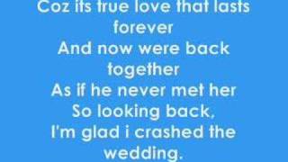 Crashed The Wedding  Busted lyric video [upl. by Lleirbag]