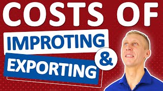 Costs Of Importing  Exporting  Rowtons Training by Laurence Gartside [upl. by Roth683]