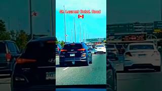 St Laurent Blvd Road 🛣️🚘🇨🇦👈😎🤠👻🌞⭐✨💙💜🤍🩶💛🧡🩷❤️driving carcanada travel nadeembukhari shorts [upl. by Narih]