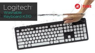 Клавиатура Logitech Washable Keyboard K310 [upl. by Small]