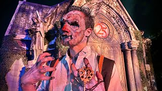 HowlOScream Tampa 2024 COMPLETE WalkThru All 5 HAUNTED HOUSES  Scare Zones  Opening Night [upl. by Laemaj]