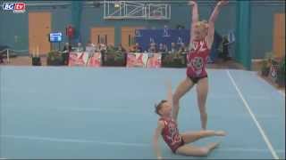 Bronze WP Junior Harriers 2012 British Acro Champs [upl. by Anaiv820]