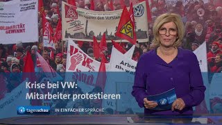 tagesschau in Einfacher Sprache 1900 Uhr 21112024 [upl. by Allemac]