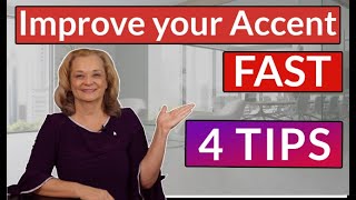 Improve Your American Accent Fast  4 TIPS [upl. by Studner331]