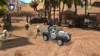 Lego Indiana Jones  Raiders Of The Ark  Pursuing The Ark Free Play [upl. by Jala]