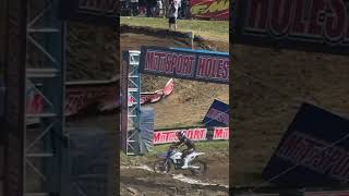 Phil Nicoletti with the holeshot promotocross supermotocross supercross dirtbikes jettlawrence [upl. by Aiden]