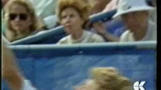 Lendl  Mecir Us Open 1986 Final Set 1 pt2 [upl. by Milstone]