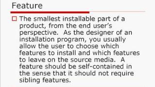 MSI  Installation Fundamentals  Installshield 2009 [upl. by Emiatej397]