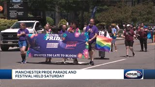 City of Manchester hosts Pride parade and festival [upl. by Chilcote504]