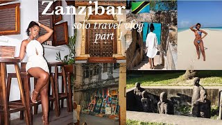 ZANZIBAR TANZANIA 🇹🇿 SOLO TRAVEL VLOG PART 1 Stone town Nakupenda amp prison island tour [upl. by Keeler]