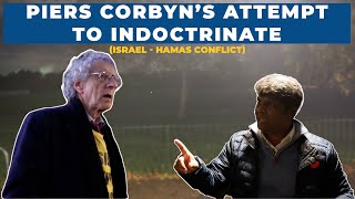 Piers Corbyns Attempt to Indoctrinate Israel  Gaza Conflict  Speakers Corner  Arul Velusamy [upl. by Karlow30]