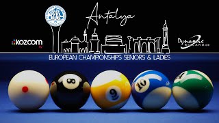 2024 EPBF SeniorsLadies European Championships  Day 3 [upl. by Latyrc]