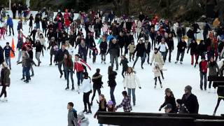 Wollman skating rink in Central park [upl. by Errehs]