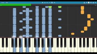 Astarotte no omocha  tenshi no clover  Synthesia Piano cover [upl. by Gombosi]