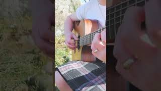 Outlander theme Skye Boat Song played on guitar outlander [upl. by Rawlinson373]