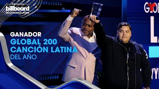 Gata Only de FloyyMenor amp Cris Mj gana Canción Latina del Año  Premios Billboard 2024 [upl. by Iror]