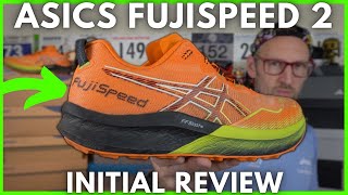 ASICS FUJISPEED 2 REVIEW  A SUPERB LIGHT amp NIMBLE PLATED TRAIL SHOE  EDDBUD [upl. by Anit559]