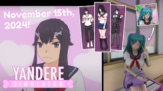 November 15th 2024  New Ayano Customization Missing Posters New Character Pages and More [upl. by Flinn]