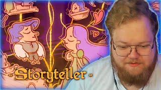 T2x2 ИГРАЕТ В Storyteller 2 [upl. by Ynittirb]