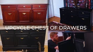 Upcycle Facebook marketplace chest of drawers  Surprising my wife  Extension plan ideas  vlog [upl. by Acinoed674]