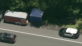 FBI search underway along South Coast highway [upl. by Adnuhsed]