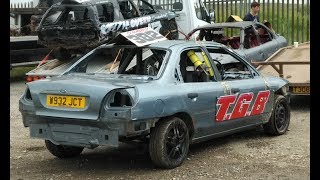 2ltr National Banger BBA English Championship 2017  Buxton Raceway 25th June 2017 [upl. by Ebonee]