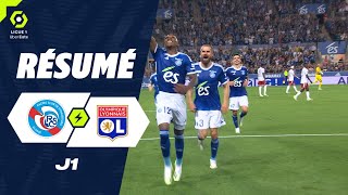 RC STRASBOURG ALSACE  OLYMPIQUE LYONNAIS 2  1  Résumé  RCSA  OL  20232024 [upl. by Crudden]