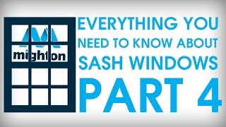 Restoring Sash Windows  Replacing The Sash Cord [upl. by Nabila443]