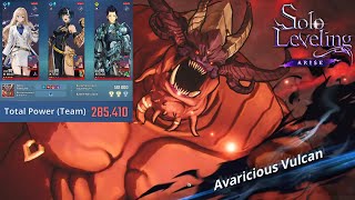 285K Power  Avaricious Vulcan  Chapter 13 Reverse  SL Arise [upl. by Fryd308]