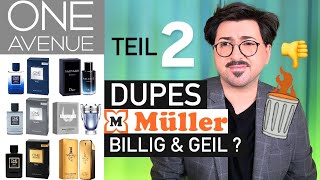 Geile Männer DUPES vom Müller 🤩 oder wieder nur La Rive Schrott  Ich teste ONE AVENUE Düfte [upl. by Gnaw]