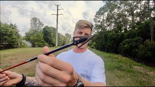 GrizzlyStik Samurai Fixed Blade Broadhead vs Field Point [upl. by Tnomed912]